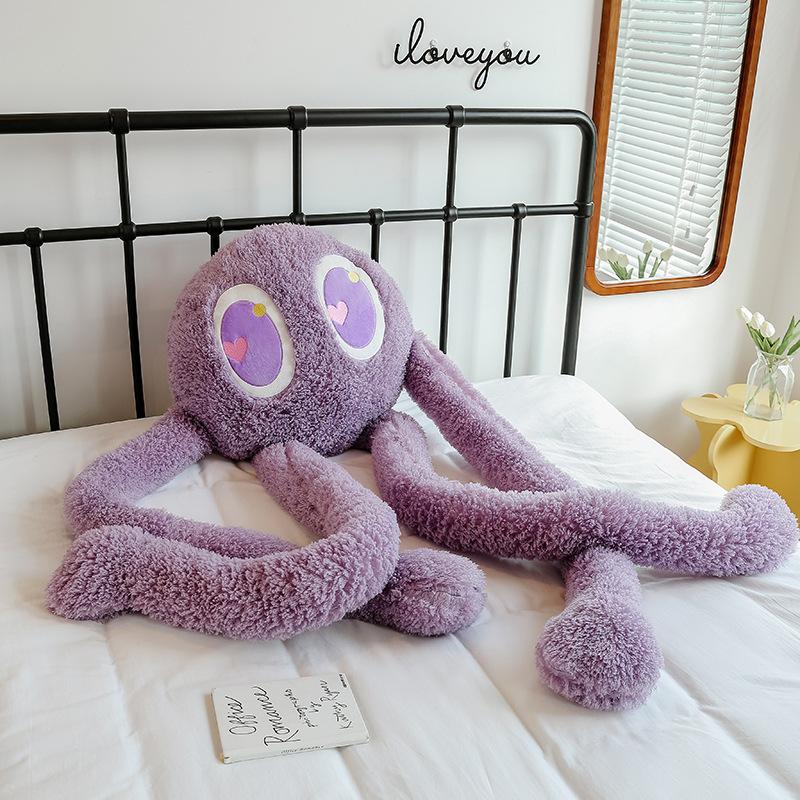 New long-legged octopus plush toy octopus doll doll cute sleeping doll throw pillow girl gift