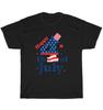 Happy 4th Of July Patriotic American US Flag T-Shirt Unisex Funny Tee Gift NEW