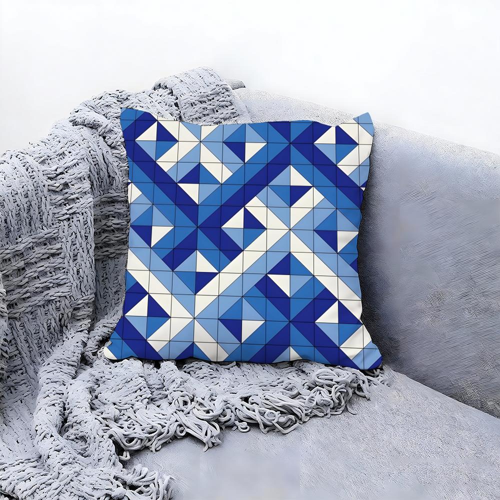 Rustic Log Cabin Pattern Decor Cushion Cover Premium Comfort Reversible Pillow Cove in One Design for Any Room Car Interior