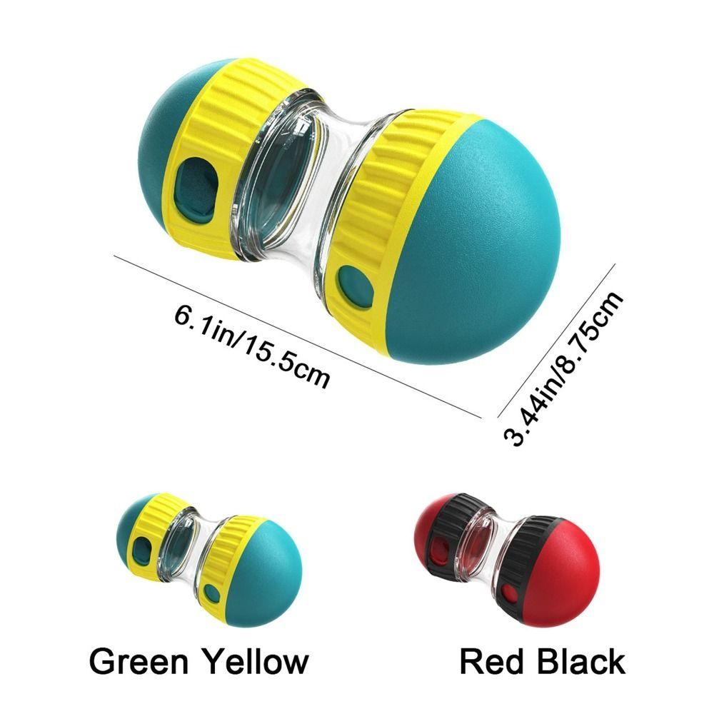 Interactive Dog Treat Leaking Toy Bite-resistant Pet Food Dispenser Dog Slow Feeder Ball  Home