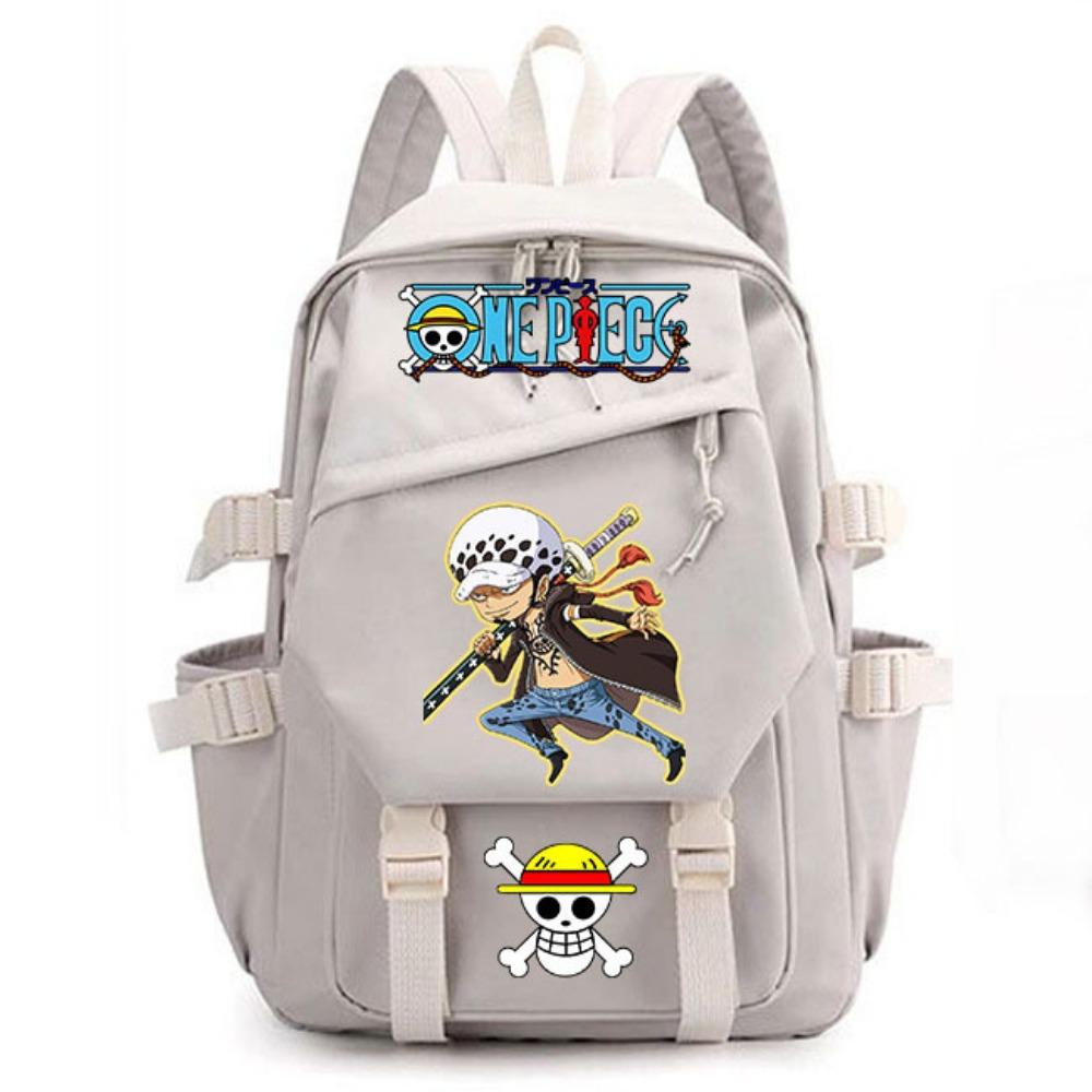 Anime ONE PIECE schoolbag children's backpack primary school bag male and female junior high school students college students campus backpack