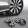 2026 Hot For VW VOLKSWAGEN 4pcs 55mm 56mm 65mm 70mm Car Styling Wheel Center Cap Hub Covers Badge Accessories For VW Golf 4 5 6NI4