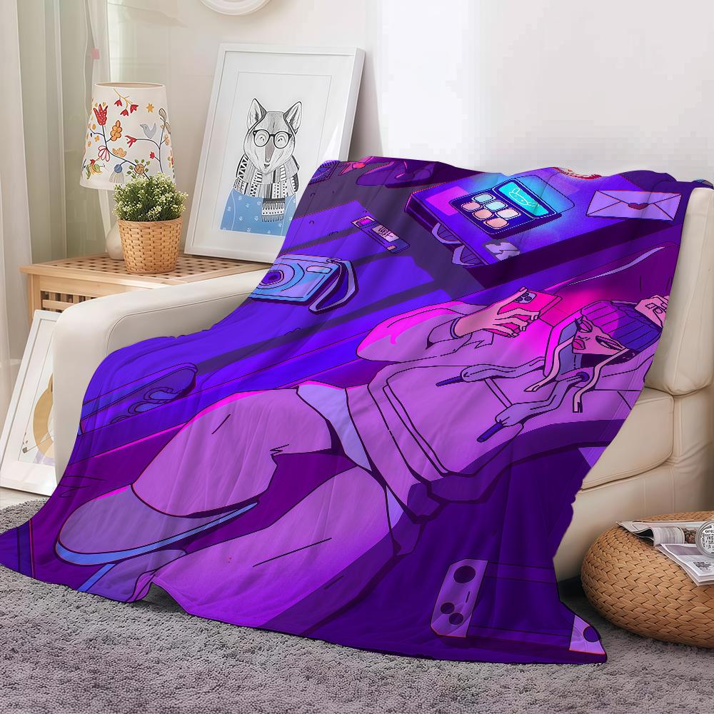 Singer Y-young Miko Blanket Warm And Soft Suitable For Bedroom Living Room Sofa Bed Office Travel Camping