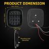 Anti Collision 21LED Truck Clearance Light High Brightness Indicator Lamp Signal Tail Light  Boat