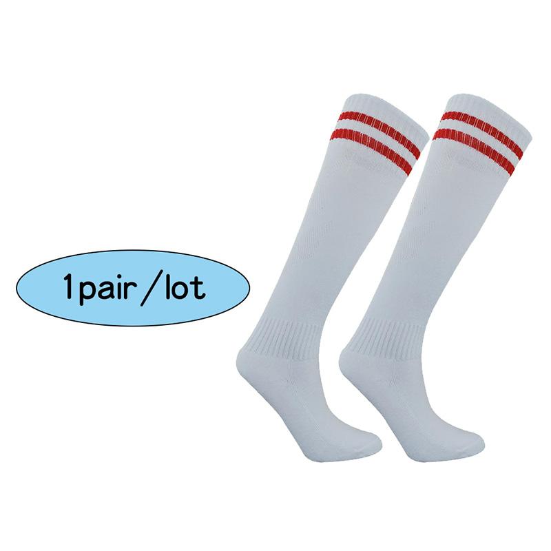 1-5 Pairs Adult Child Football Socks Soccer Baseball Stockings Man Women Training Wear-resistant Running Sports Futsal Long Sock