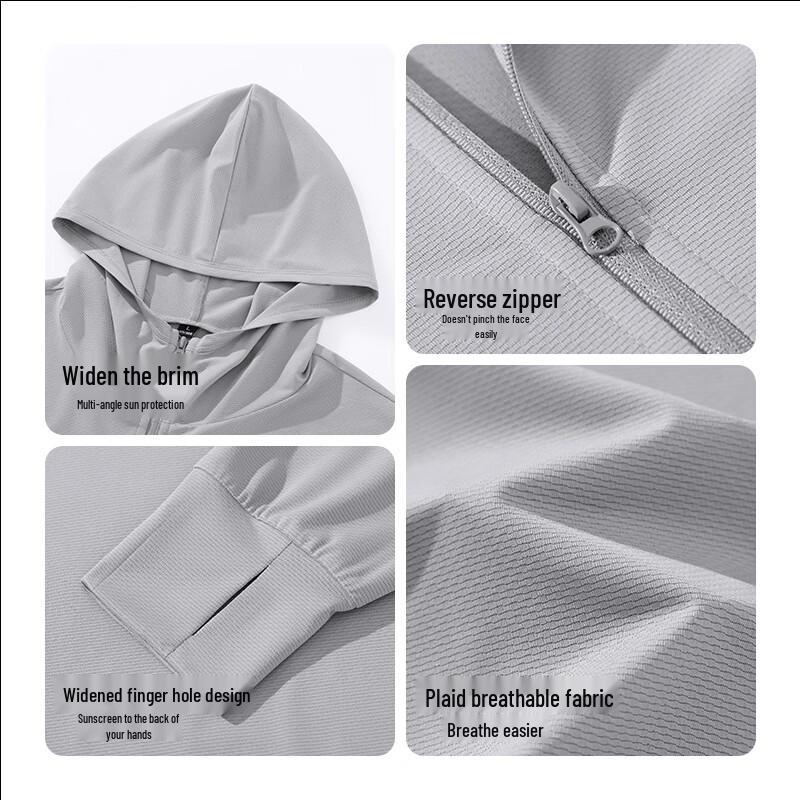 Warrior Unisex UPF50+ Hooded Sun Protection Jacket