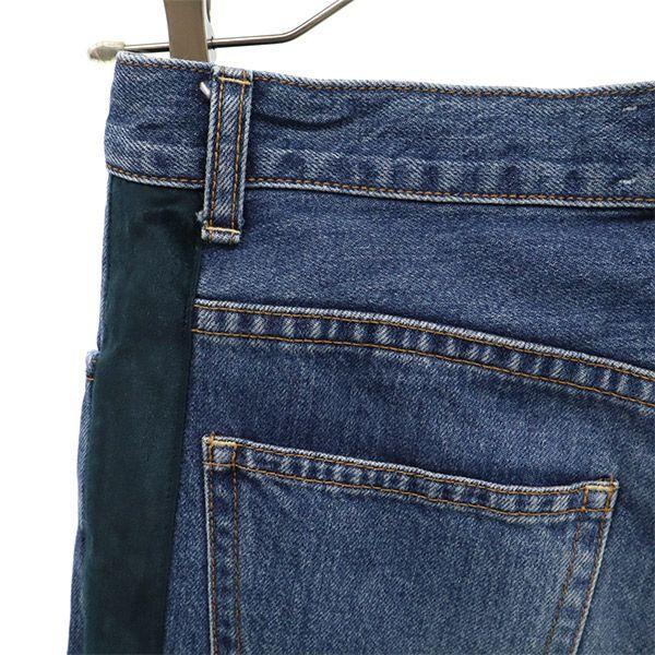 SERGE de bleu made in Japan Wide denim pants 36 blue jeans Women Used