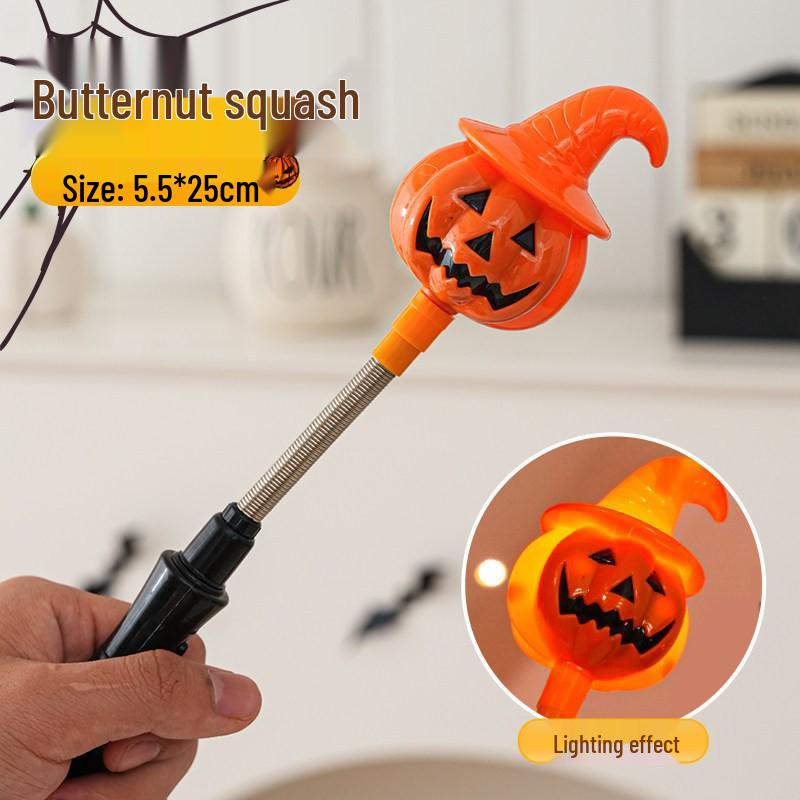 Glowing Pumpkin Lantern: Children's Handheld Night Light & Toy