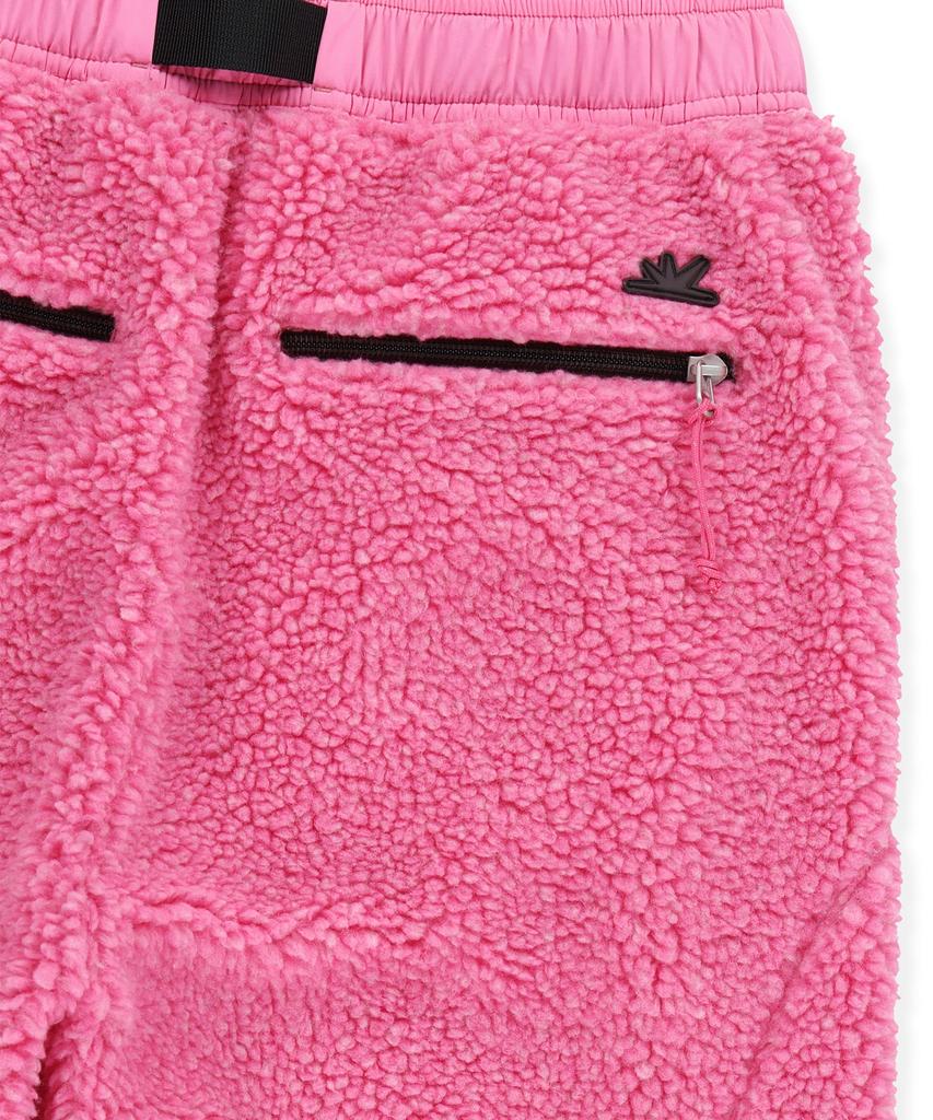 Sun Love Kumo Sherpa Fleece Pants Heather Pink