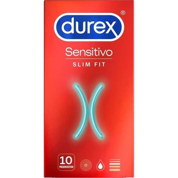 DUREX SENSITIVO SLIM FIT 10 UNITS