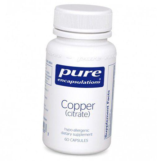 Copper Citrate, Pure Encapsulations 60caps (36361089)