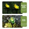 1pcs New Solar Outdoor Lights, Courtyard Park Corridors, Ambient Lights, Garden Decoration, Lawn Landscaping, Lawn Frog Lights