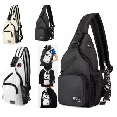 Men Small Chest Bag Pack Travel Sport Shoulder Sling Backpack Cross Body Outdoor