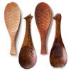 Nordic Japanese Wooden Non-stick Rice Scoop Ladle