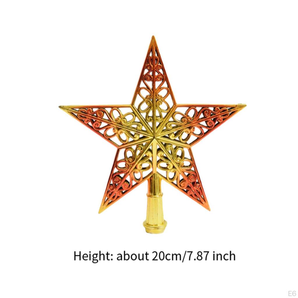 Christmas Star Shaped Ornament Creative Decorative Gift Party Year Bar