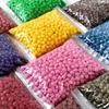 Mixed Color Star Sealing Wax Beads for Envelopes, 100 Pieces, Retro Fire Paint Seal Wax