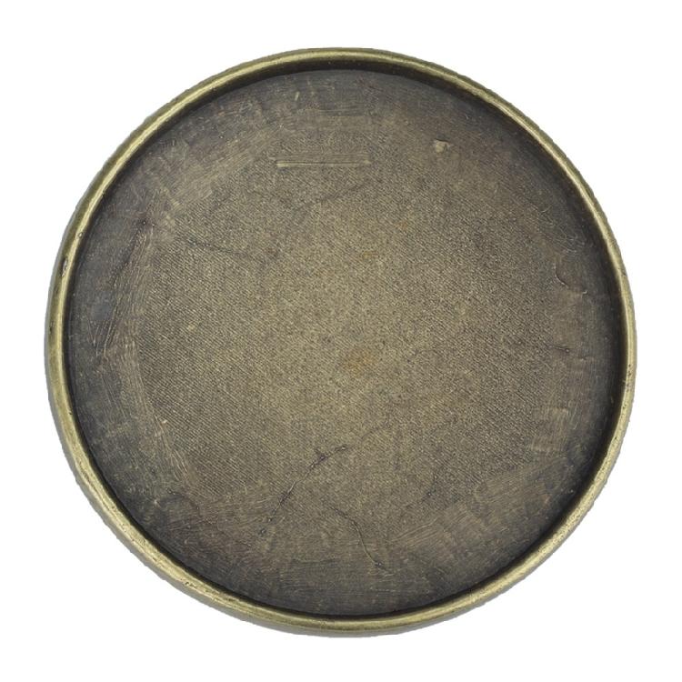 Hipsters Simple Metal Belt Buckle Western Blank Buckle for Ethnic Trendy Jeans DIY Accessories Replacement Metal