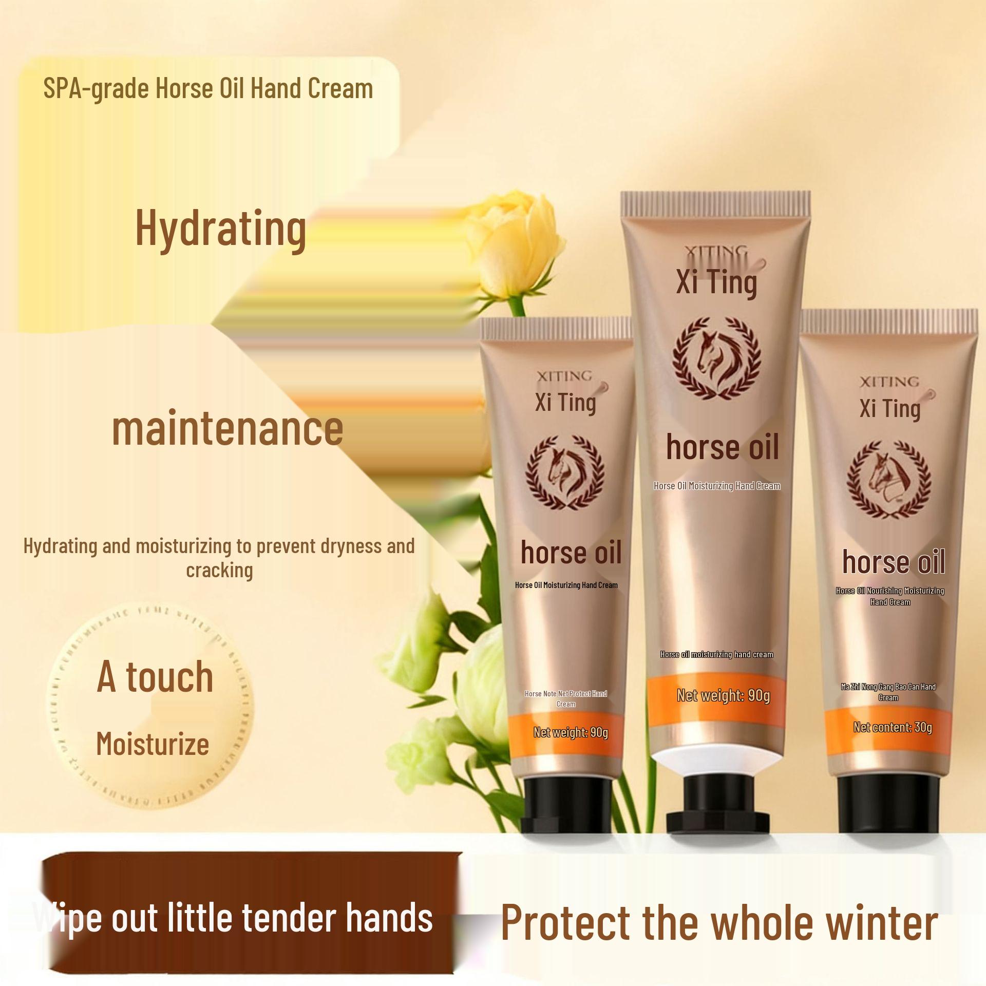 

Newcomer Offer: Horse Oil Hand Cream for Men - Nourishing, Hydrating, and Moisturizing Care for Autumn and Winter