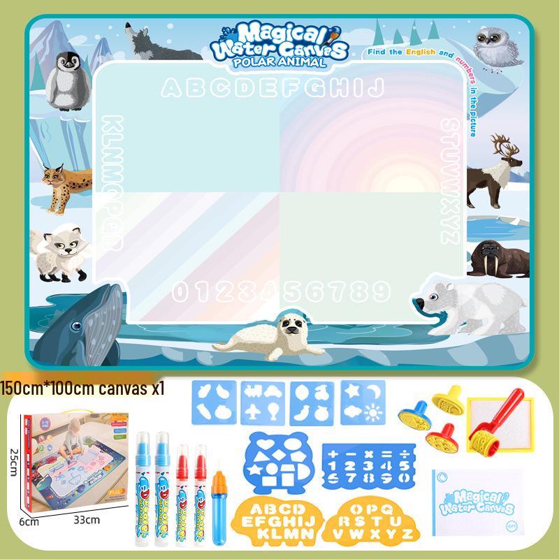 Extra Large Reusable Water Magic Drawing Mat for Kids