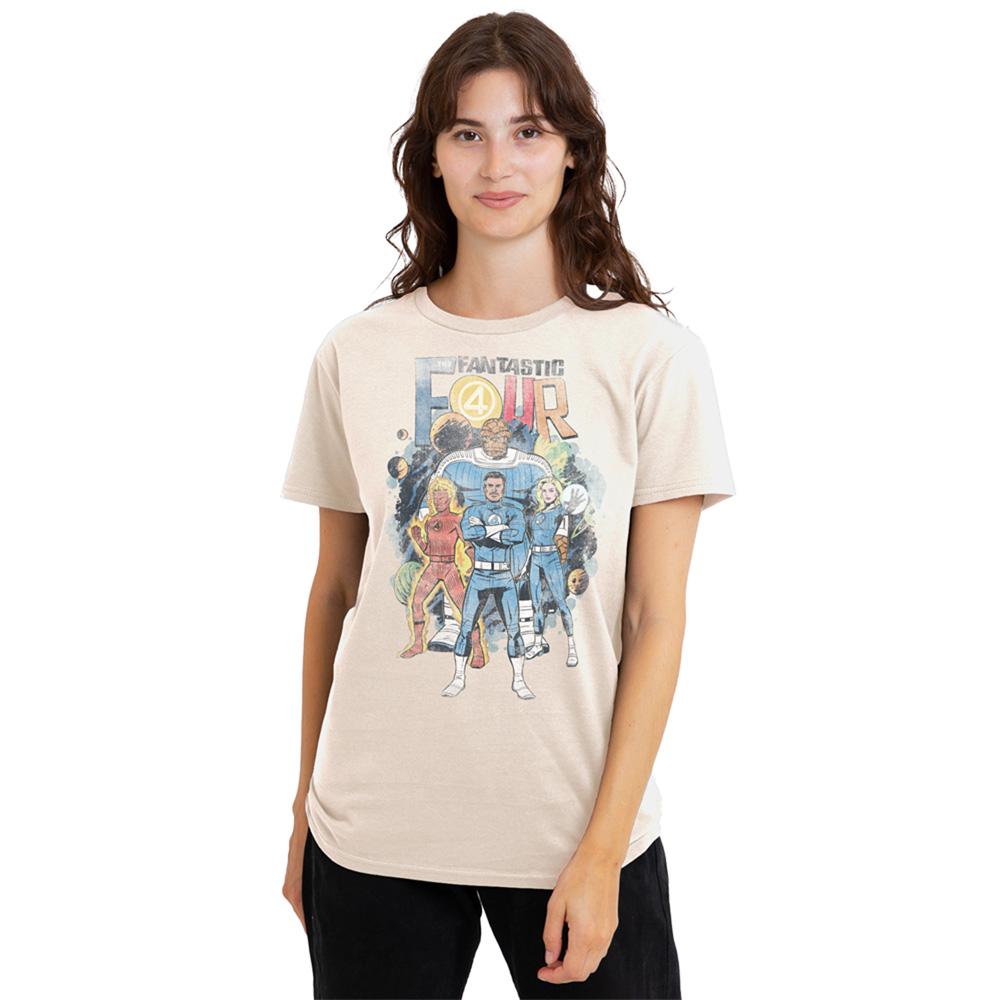 Fantastic Four Womens/Ladies Cosmic First Family T-Shirt
