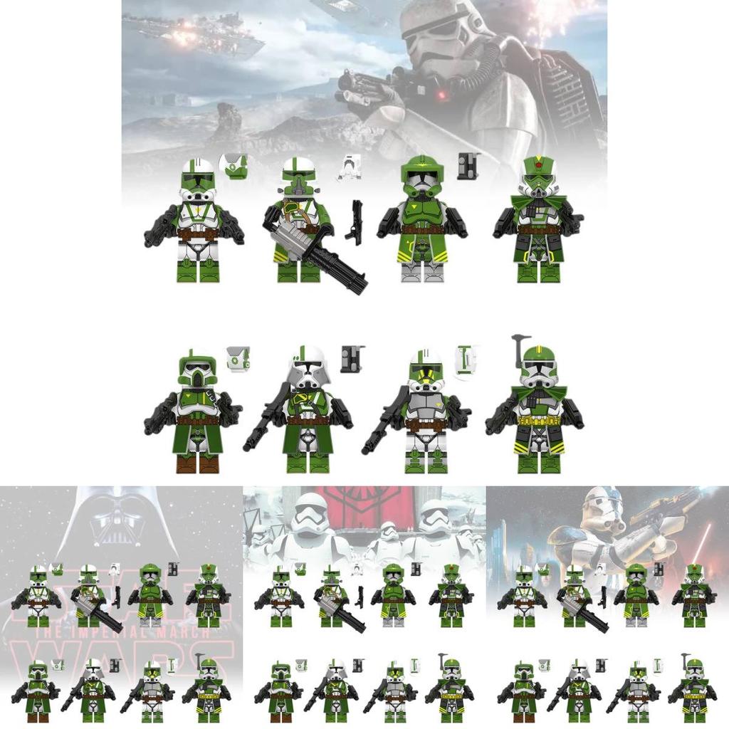 Wm6125 Apocalypse Commander Soldier Building Block Toy Set For Creative Play And Imagination