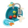 Brinquedos de Lava-louças de Cozinha Elétrica Simulação Inovadora Água Circulante Cozinha Infantil Interativa