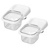 2Pcs Suction Cup Sink Strainer Basket Creative Food Residue Separator  Kitchen Accessories