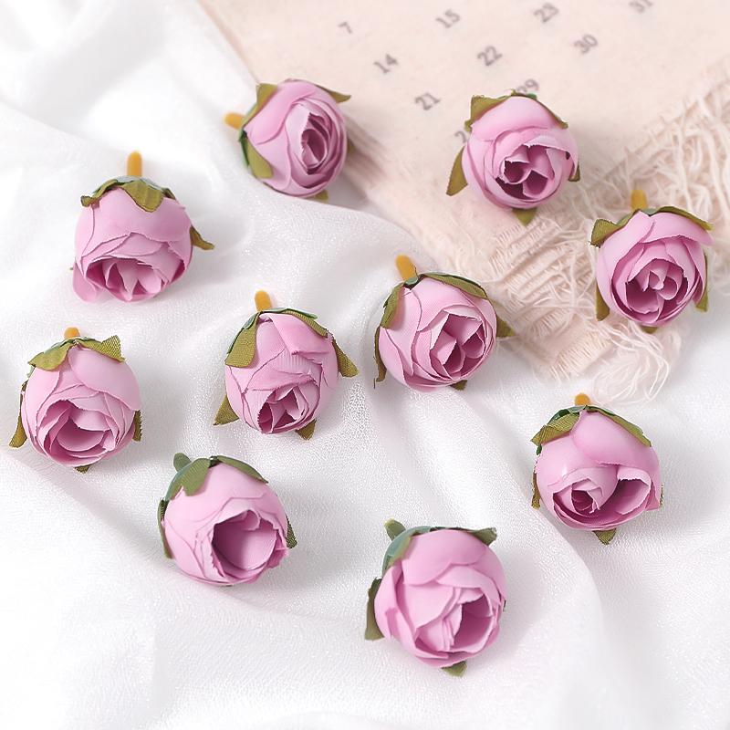 10/30Pcs Rose Artificial Flowers Head Silk Fake Flowers For Home Room Decor Party Table Wedding Decoration DIY Wreath Accessorie