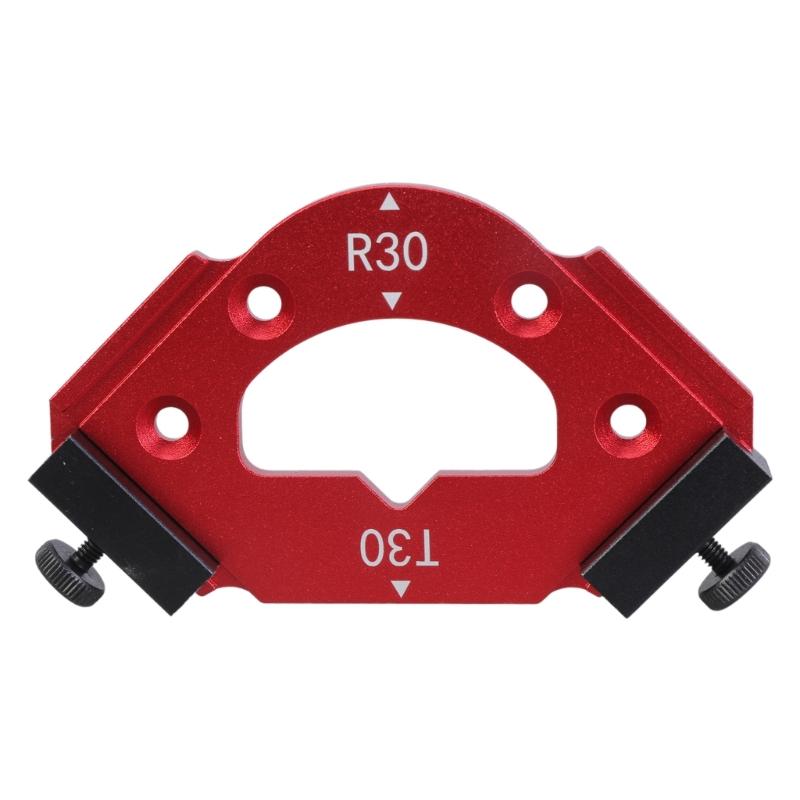 Woodworking Round Corner Radius Templates Router Table Corner Radius Jigs Wood Board Arcs Cutting Auxiliaries Tool