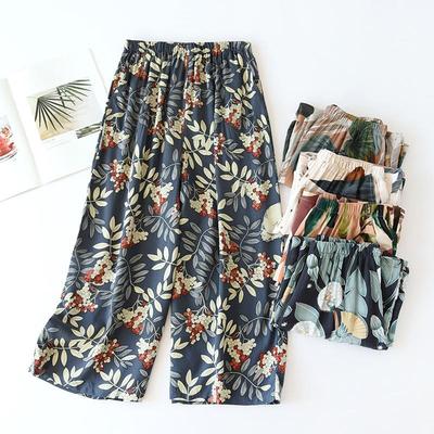 2026 Nuevos Pantalones Cortos de Verano para Mujer, Pantalones Pirata, Sección Fina, Algodón Artificial Suave, Holgados, Casuales, para Estar en Casa, Se Pueden Usar Fuera