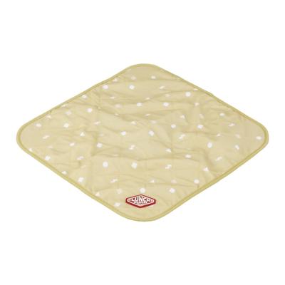 CB Japan Bento Box Wrapping Easy To Spreadable with Ice Pack Lunch Wrapper Sheet, Wrap, Multi-Functional, [Yellow], Water-Repellent Interior,