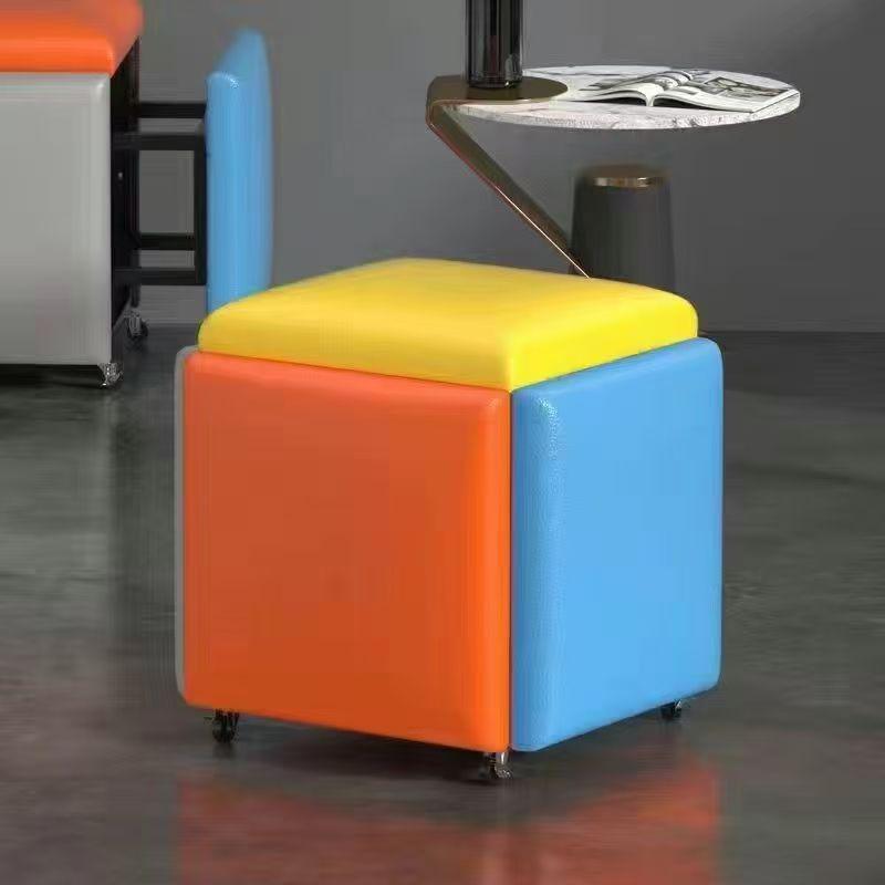 Multi-Functional Magic Cube: 5-in-1 Stool, Coffee Table, Storage for Living Room