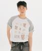 Seupao [Rilakkuma] Farbblock Kurzarm-T-Shirt_Sprlg37U08
