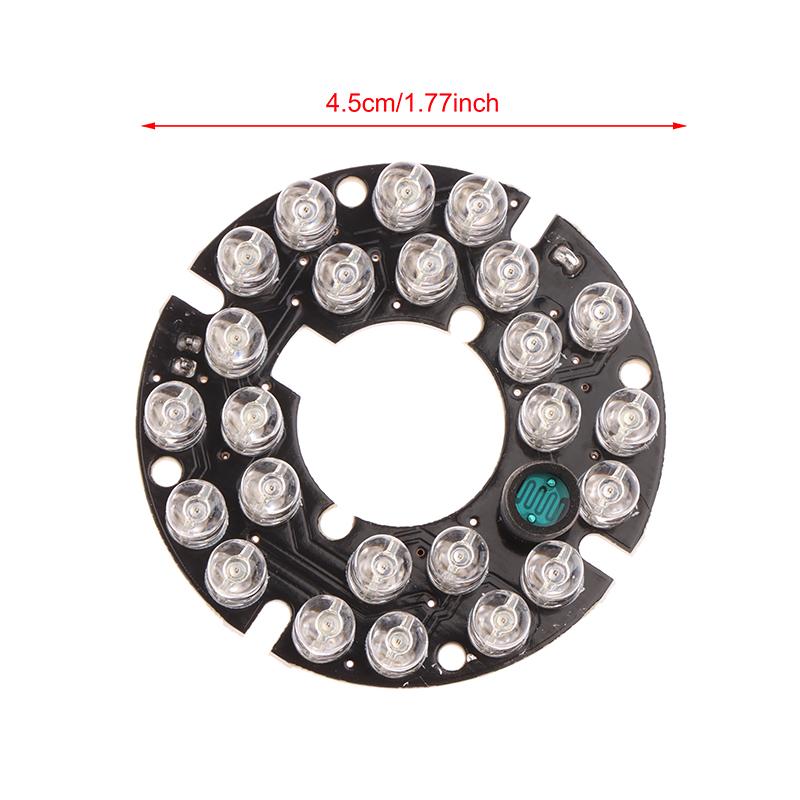 90 Degree Cctv Camera Accessories Infrared Light 24Grain Infrared Led Board For Surveillance Camera Night Vision