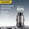Essager 45W Car Charger QC 3.0 For Huawei Xiaomi Quick Charge SCP Samsung AFC Quick Charge PD 3.0 Type C Portable Phone Charge