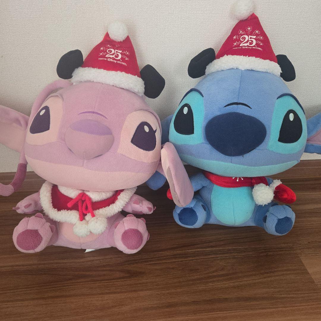 Disney 25th Anniversary Lilo & Stitch Stitch and Angel Plush
