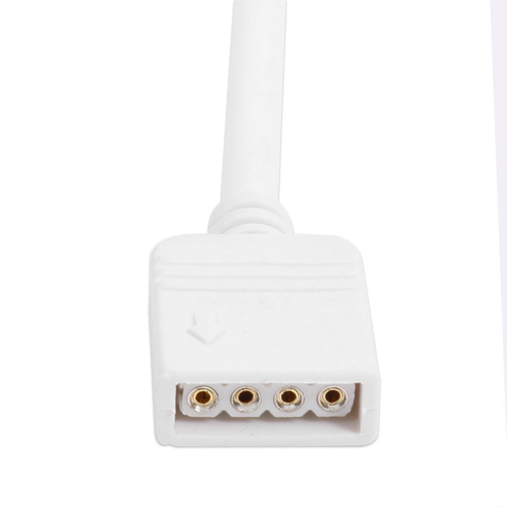 RGB Splitter Extension Cable Cord Household Electricity 4 Pin Female Connector Accessories for 3528 5050 LED Strip