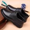 2025 spring business men's shoes casual dress men's leather shoes genuine leather one-pedal lazy leather shoes