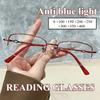 Fashionable Ultra Light Anti Blue Light Presbyopia Glasses for Middle-aged and Elderly People, High-definition Reading Glasses