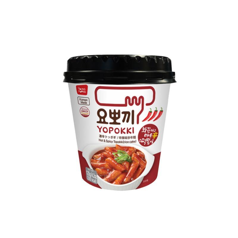 Tteokbokki Instantáneo Coreano Yopokki (6 tipos) 120g / Tokpokki Coreano, Kfood, Comida Coreana Auténtica