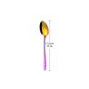 3/6/12 Pieces Gold Stirring Teaspoon Stainless Steel Coffee Spoon Set Ice Cream Cake Dessert Mini Spoon Sliverware Party Cutlery4