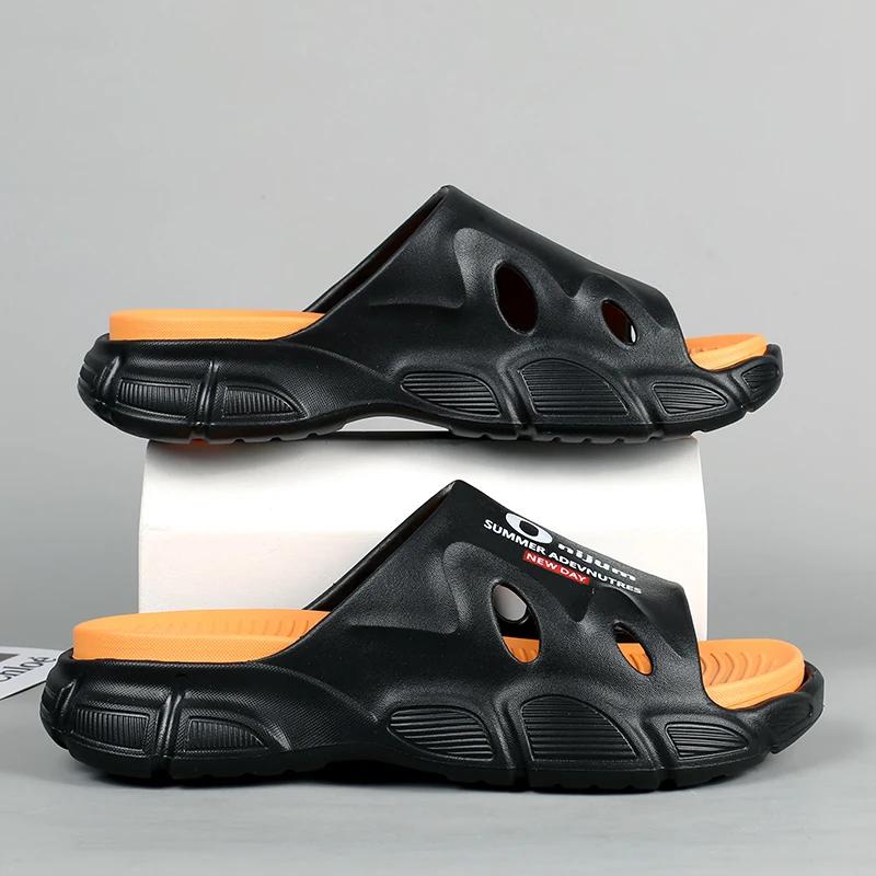 Summer Man Slippers for Men Genuine Mens Slipper Man Luxury 2024 Slides Shoes Men Original Men's Slide Slipper Flip Flop Slipers