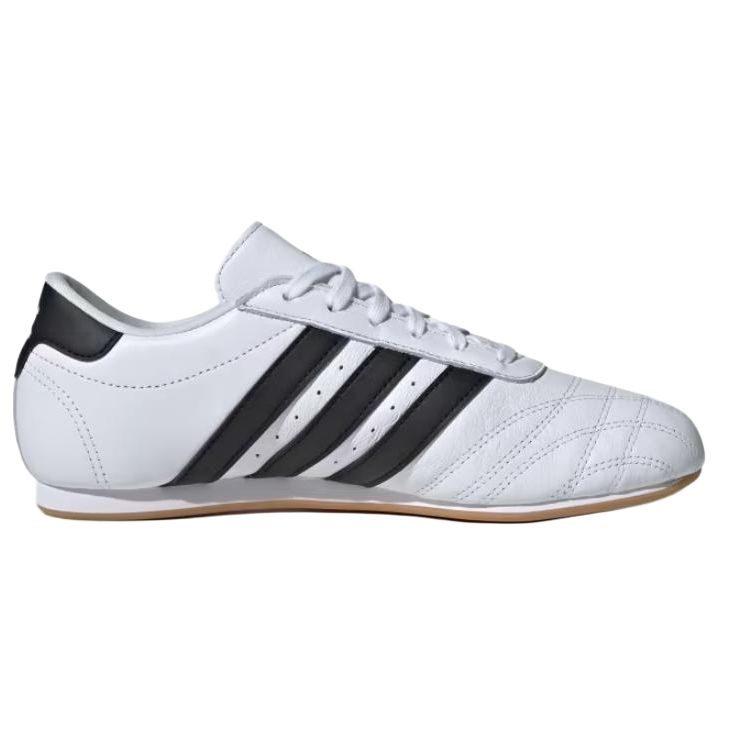 adidas Originals Taekwondo Comfortable Low Top Training Shoes Women's White Black JS1194