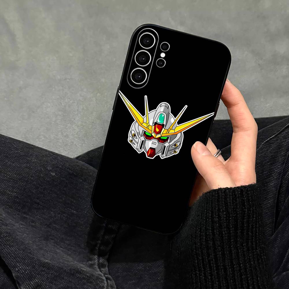 Gundam Anime  Phone Case For Samsung S25,S24,S21,S22,S23,S30,Ultra,S20,Plus,Fe,Note,10,9,5G Black Cover