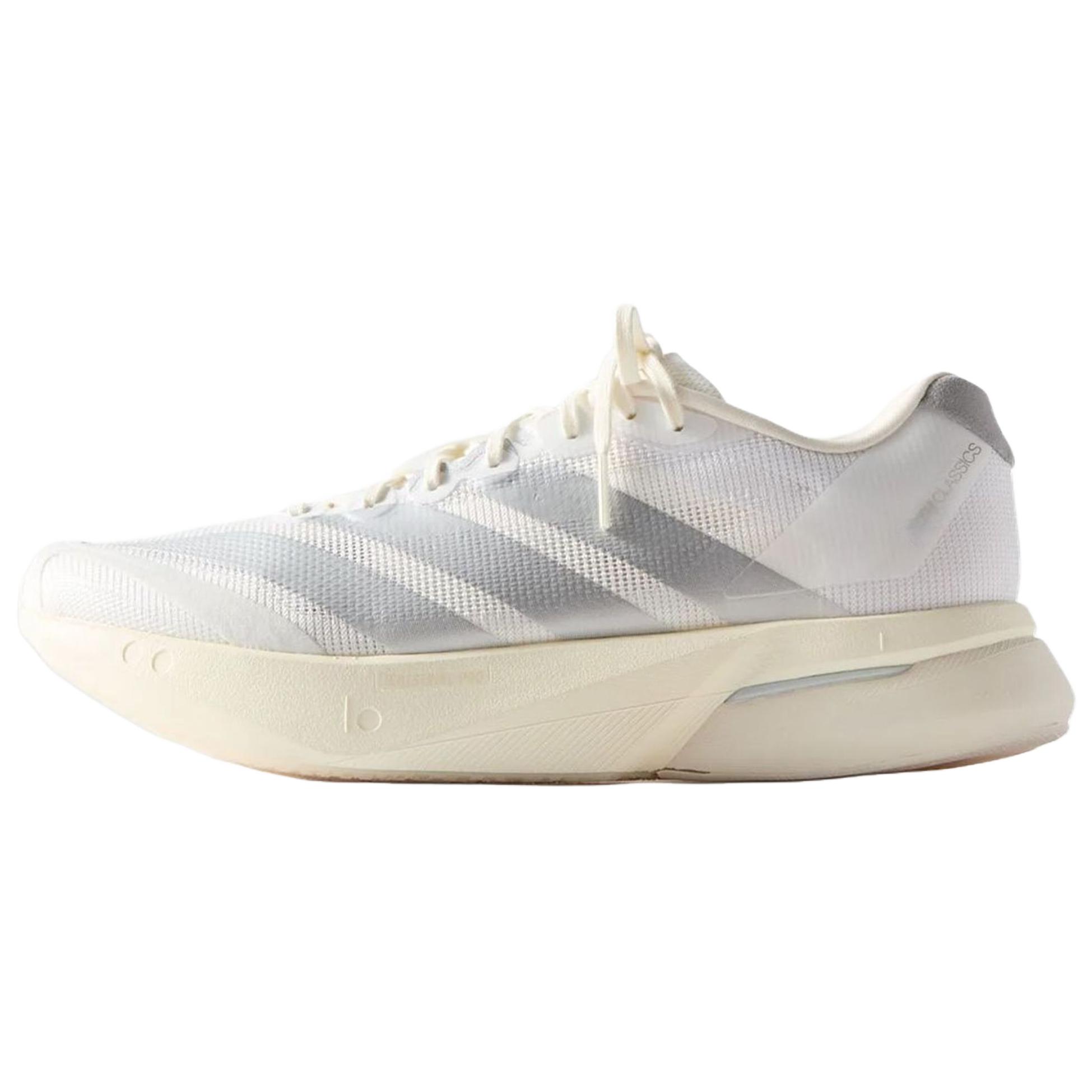 

Adidas Kith x Adizero Boston 13 Running Through the Decades Pack Унисекс Кроссовки Белый Серебристо-Металлический Серый JQ4698