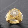 New Creative Personality Crusader Accessories, Ring of Valor Coin Men's Jewelry