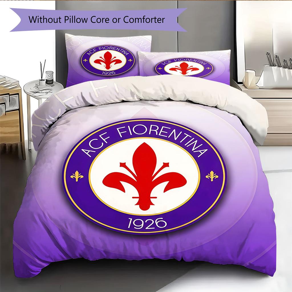 Fiorentina Bettwäsche Steppdecke Set Bettbezug Kissenbezug Heimdekoration Geburtstagsgeschenk (1 Bettbezug + 2 Kissenbezüge, ohne Füllung)