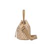 MLB Monogram Series Ny Yankees Vintage Floral Print Letter Logo Polyester Bucket Bag Unisex bags Khaki 3ABMS012N-50BGD