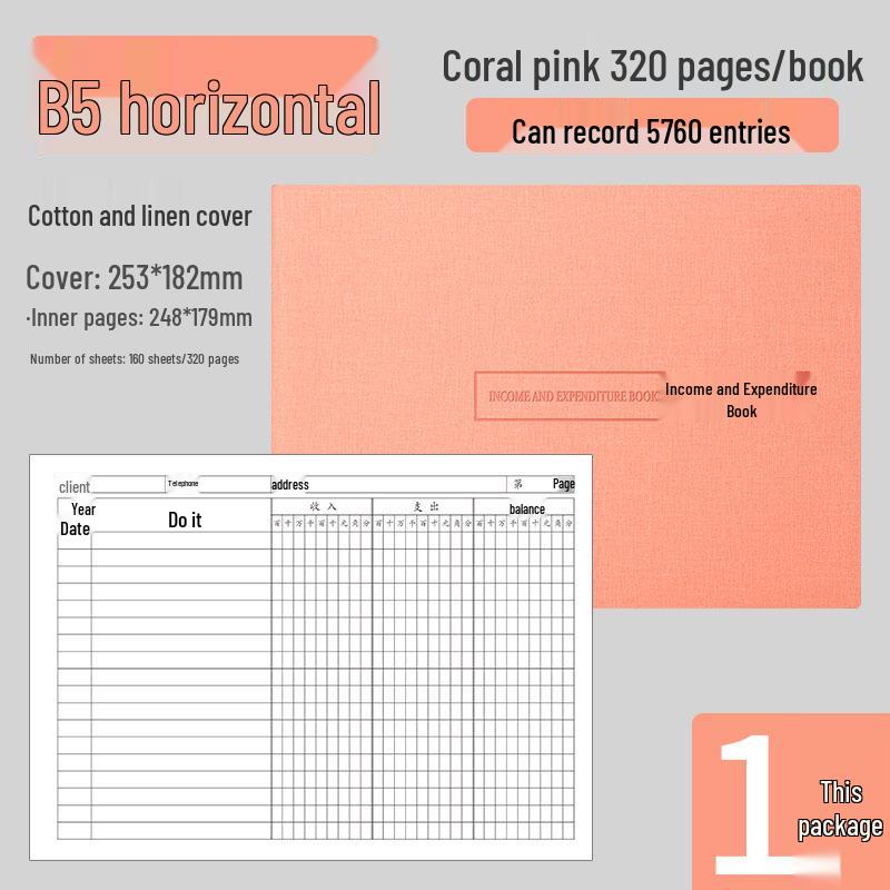 Subsidiary Ledger: Income & Expenditure Accounting Book for Business