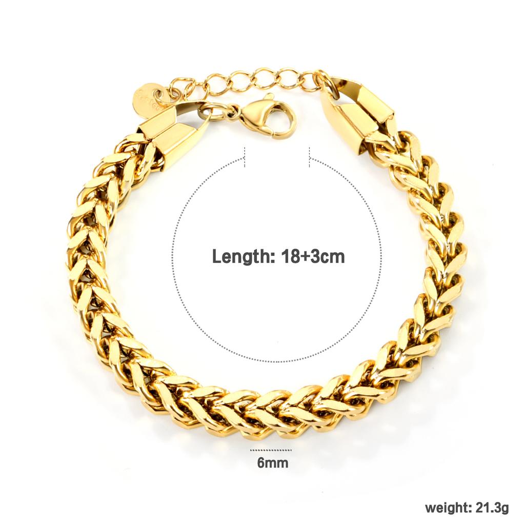 Waterproof Elegant Women's Bracelet Fashionable Personality Cuff Jewelry Accessory